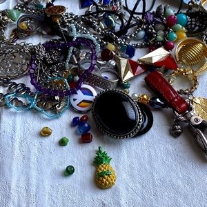 Jewelry Making - Upcycled Jewelry Parts & Pieces #A